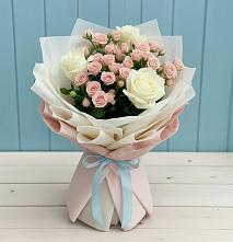 Букет цветов из:  Розы #REPLACE_PRED# Кошки Самарская область