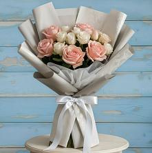 Букет цветов из:  Розы в Кошки Самарская область