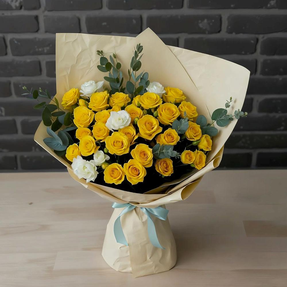 Букет цветов из: Розы в Кошки Самарская область